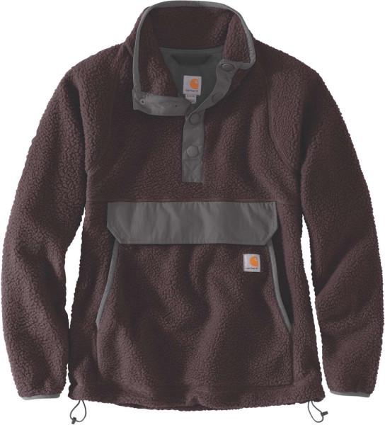 Carhartt Damen Relaxed Fit Fleece Pullover Blackberry Heather