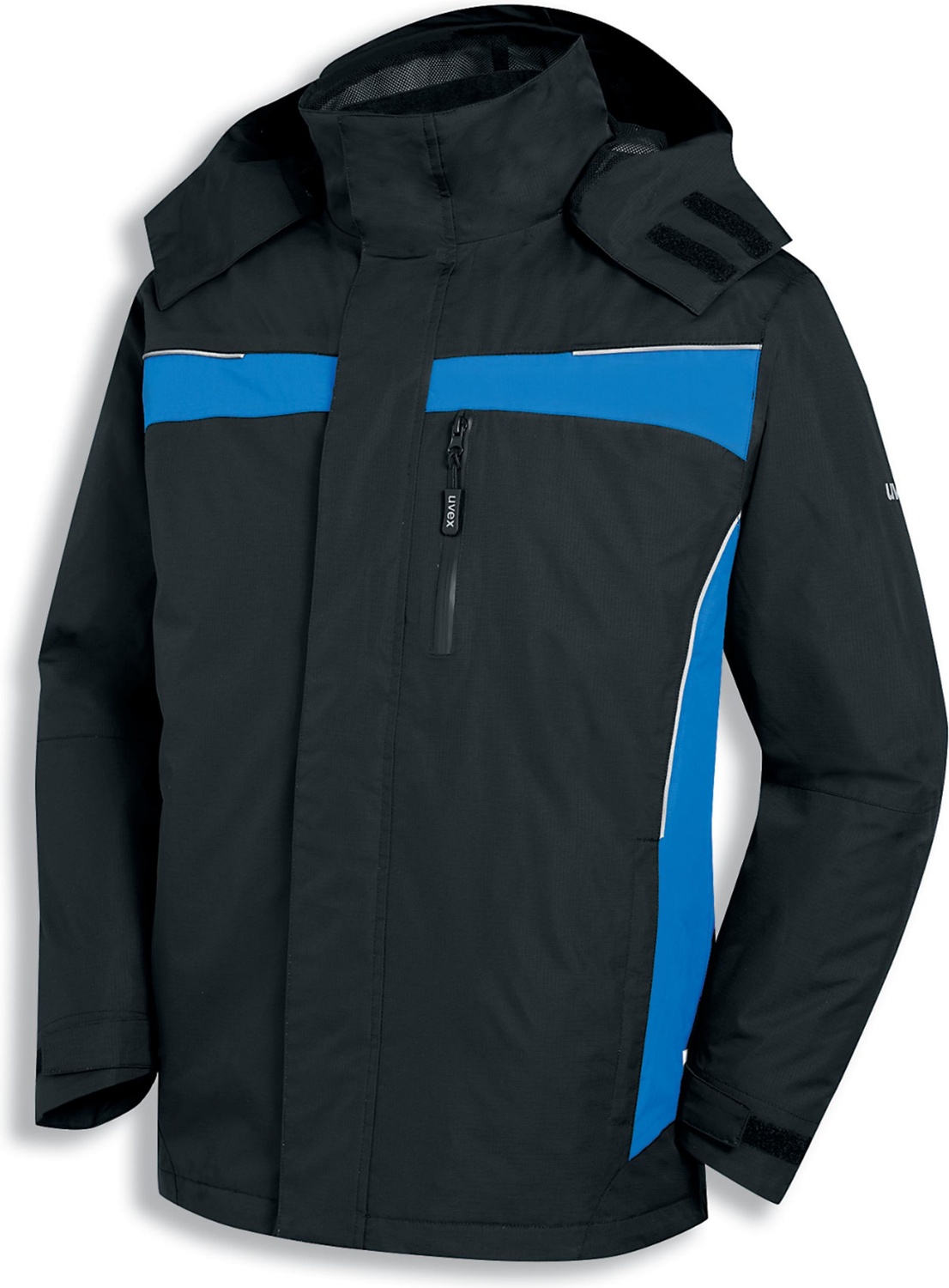 Uvex Wetterjacke Perfect Schwarz, Blau (98379) Jackets Coats