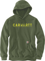 Carhartt Rain Defender Logo Graphic Sweats Chive Heather