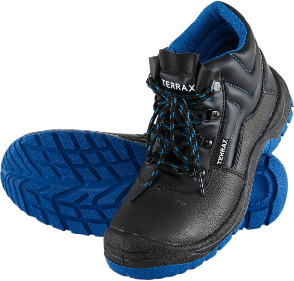 Terrax Workwear Sicherheitsstiefel S3 Schwarz/Royal