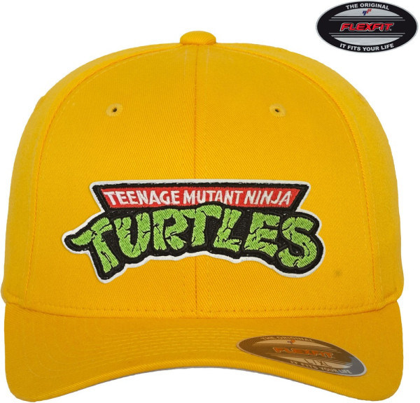 Teenage Mutant Ninja Turtles TMNT Logo Flexfit Cap Yellow
