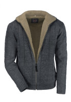 Wildwasser Strickjacke Artikel Schwarz/Dunkelgrau Wildwasser Strickjacke Artikel Schwarz/Dunkelgrau