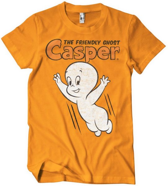 Casper The Friendly Ghost T-Shirt Orange