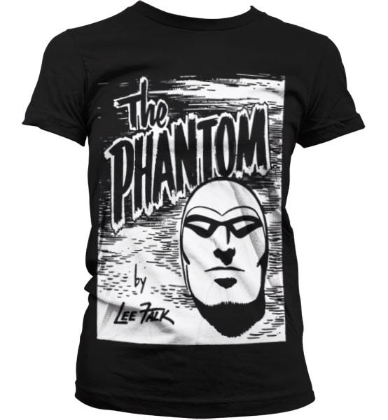 The Phantom Sketch Girly T-Shirt Damen Black