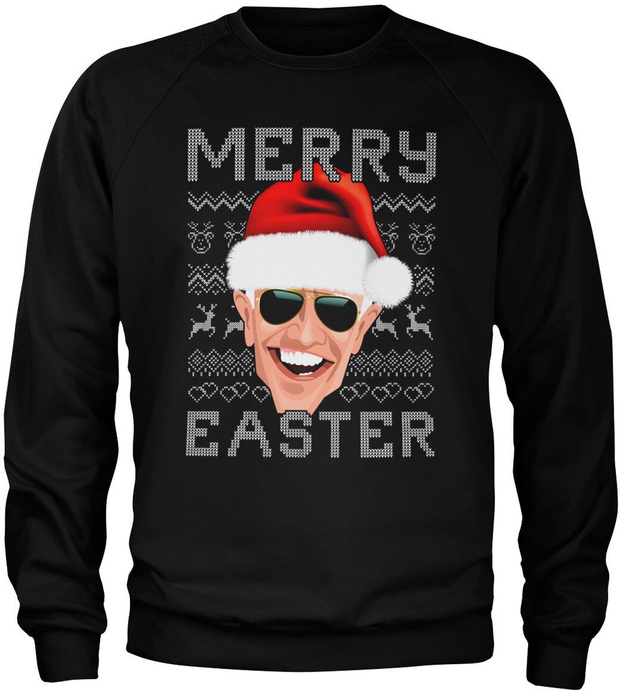 Tokigt Merry Easter Sweatshirt SH-3-16060-DTF775 - Herren / Unisex