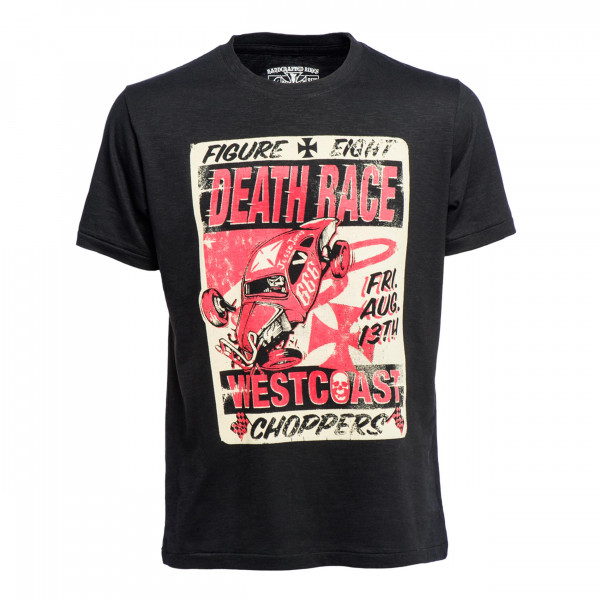 WCC West Coast Choppers T-Shirt Death Races Black