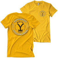 Yellowstone Wear The Brand T-Shirt Gold Yellowstone Wear The Brand T-Shirt Gold