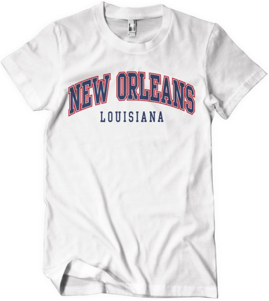 New Orleans Louisiana T-Shirt White