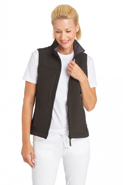 Leiber Damen Softshellweste 10/1045/10 Schwarz