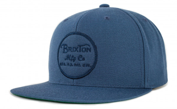 Brixton Cap Wheeler Snapback Ocean