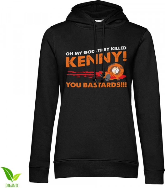 South Park The Killed Kenny Girls Hoodie Damen Black