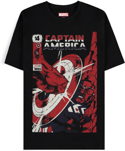 Captain America - Retro Men's Short Sleeved T-shirt