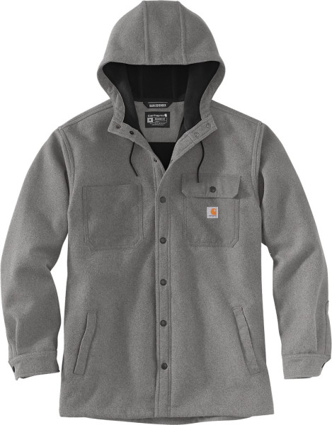 Carhartt Hemdjacke Wind & Rain Bonded Shirt Jac Black Heather