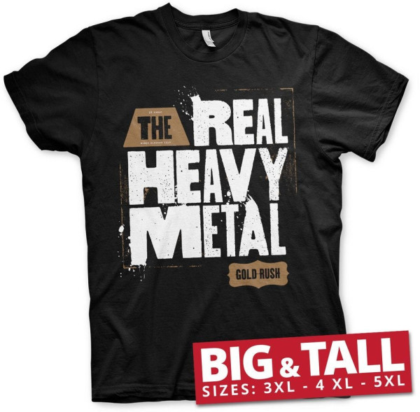 Gold Rush Real Heavy Metal T-Shirt DC-1-GR003-H86-9