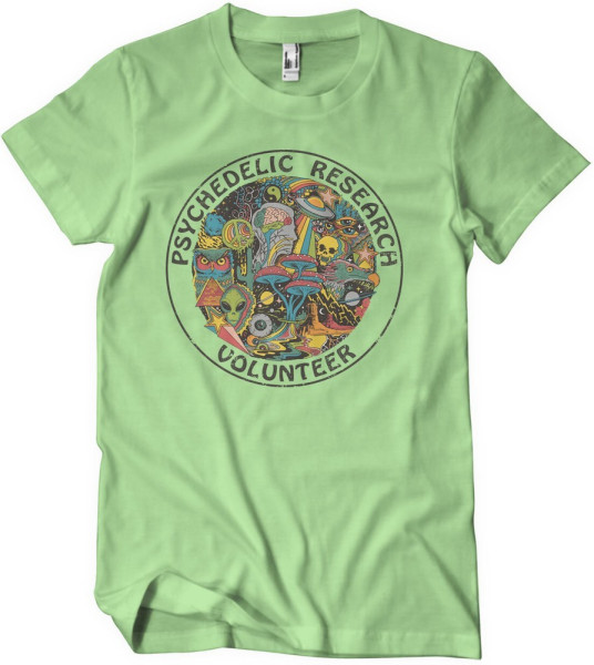 Steven Rhodes Psychedelic Research Volunteer T-Shirt