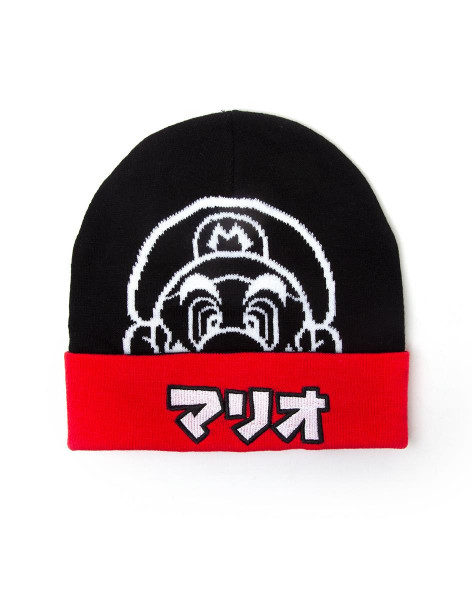 Nintendo Super Mario Japanese Beanie Black