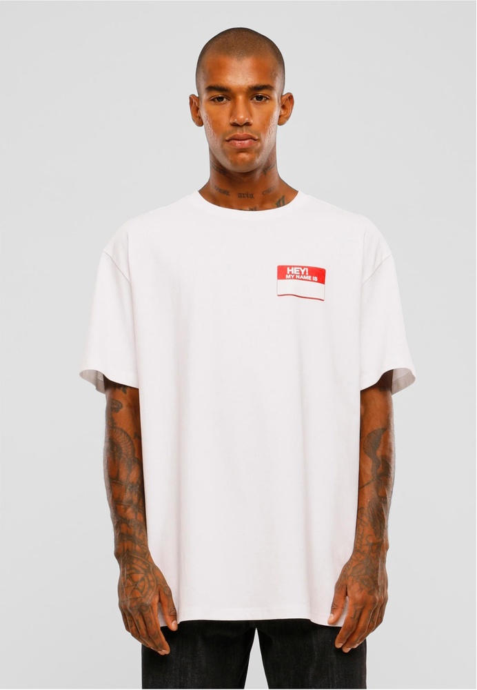 MT Upscale T-Shirt Hey! My Name Is Oversize Tee MT2868 - Herren / Unisex