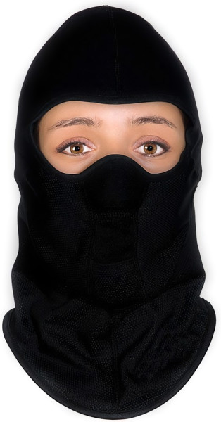 Grand Canyon Balaclava Siden Black