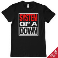 System Of A Down Logo T-Shirt WMX-1-SOAD006-H92-3 System Of A Down Logo T-Shirt WMX-1-SOAD006-H92-3