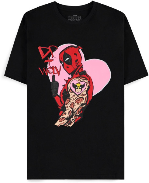 Deadpool - I Heart You - Men's Short Sleeved T-shirt