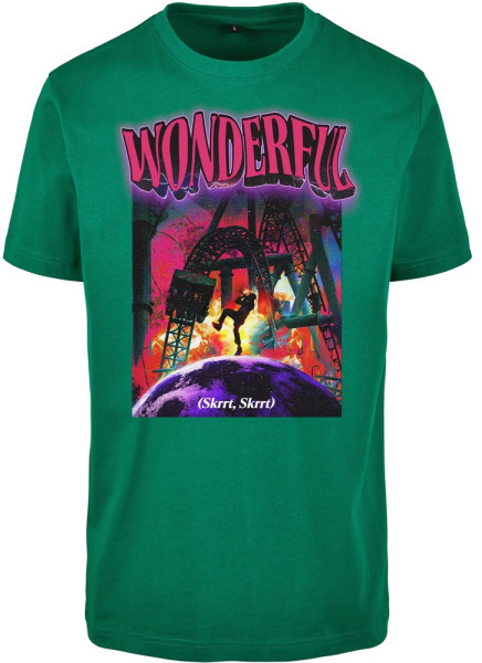 Mister Tee T-Shirt Wonderful Tee Forest Green