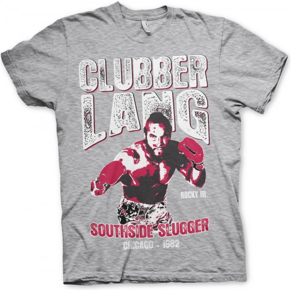 Rocky III Clubber Lang T-Shirt Heather-Grey