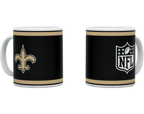 New Orleans Saints Matte Mug KICKOFF 2022 American Football NFL Gold-330 ml