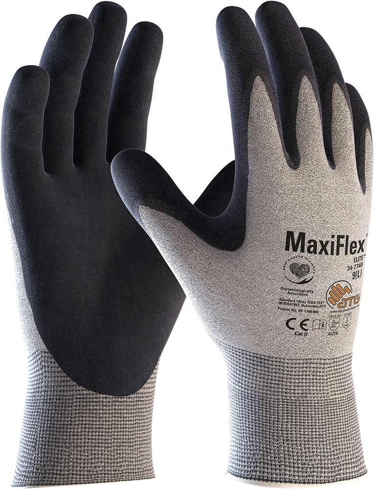 ATG Elite Esd Nylon-Strickhandschuhe (34-774B) (12 Stück) 2436 - Herren / Unisex