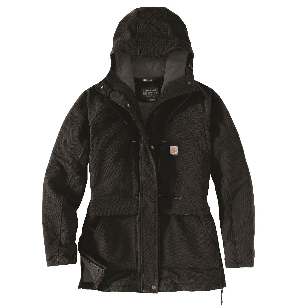 Carhartt Damen Jacke Super Dux Coat Schwarz - Damen