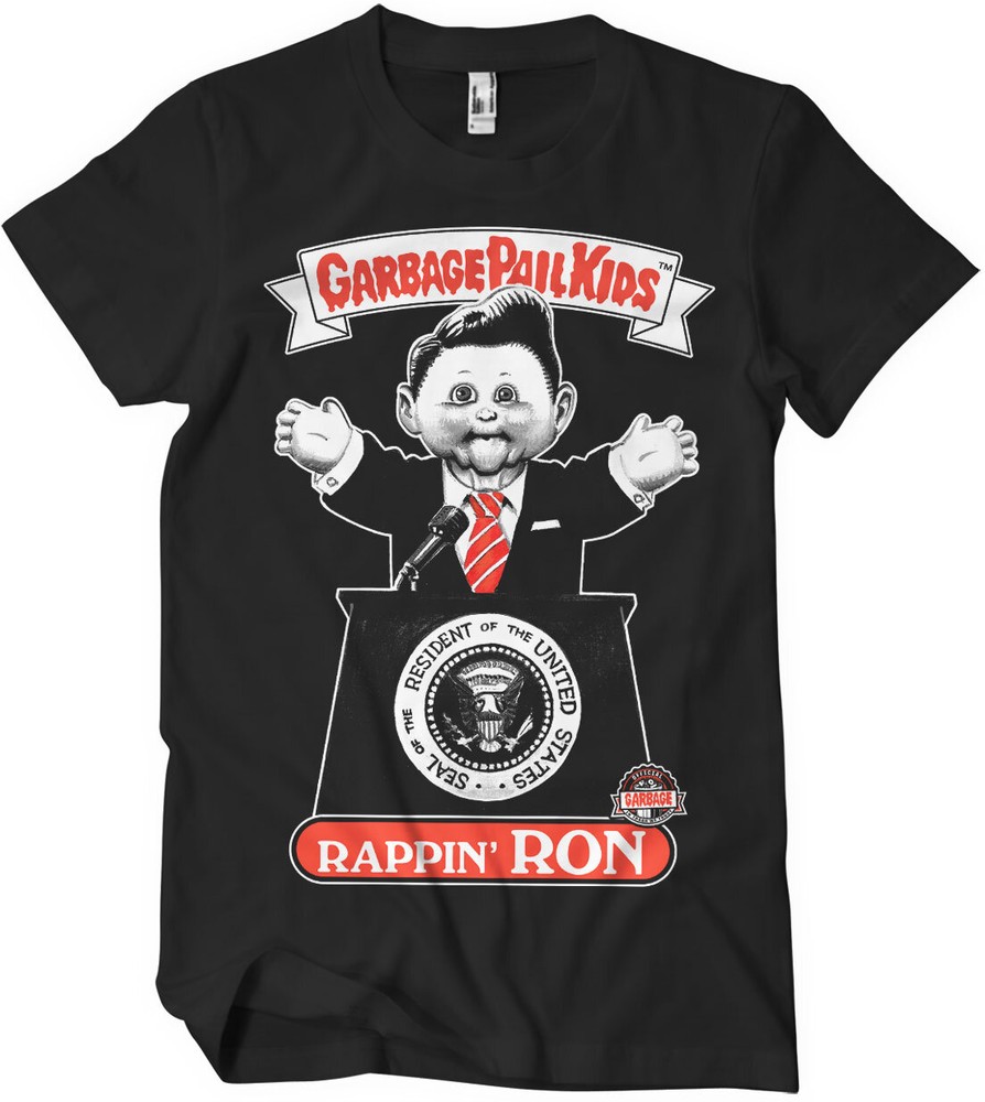 Garbage Pail Kids Rappin' Ron T-Shirt Schwarz - Herren / Unisex