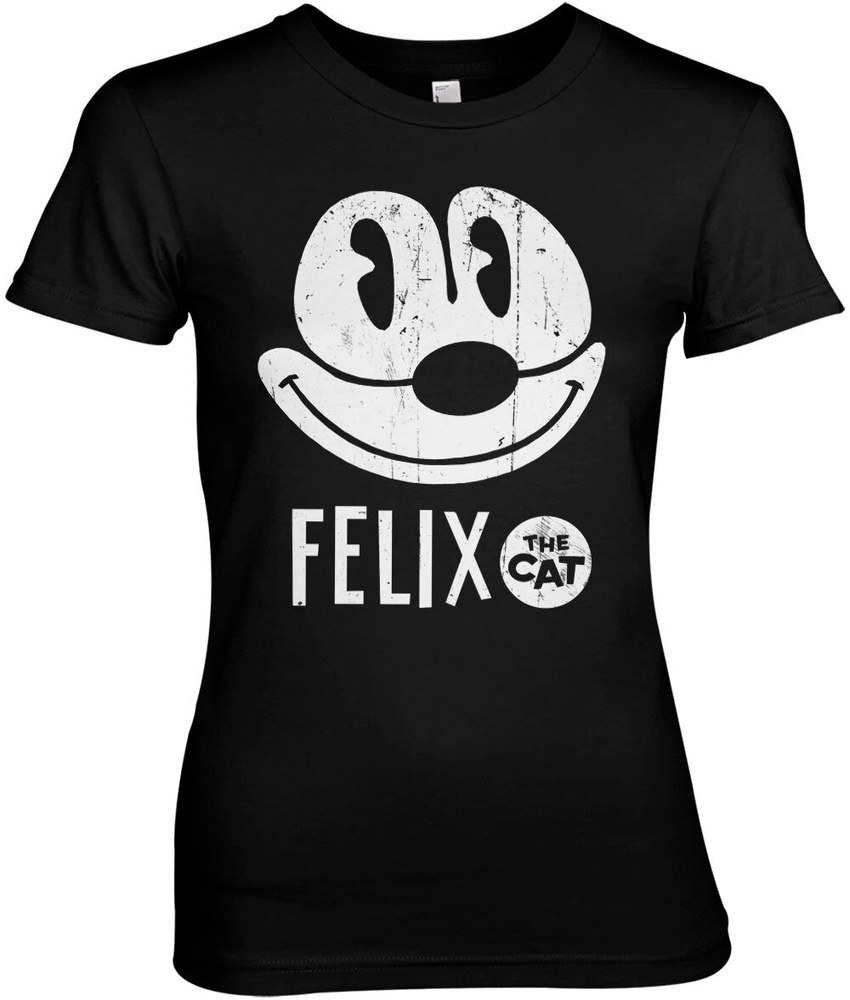 Felix the Cat T-Shirt Vintage Girly Tee UV-5-FTC003-H62-11 - Damen