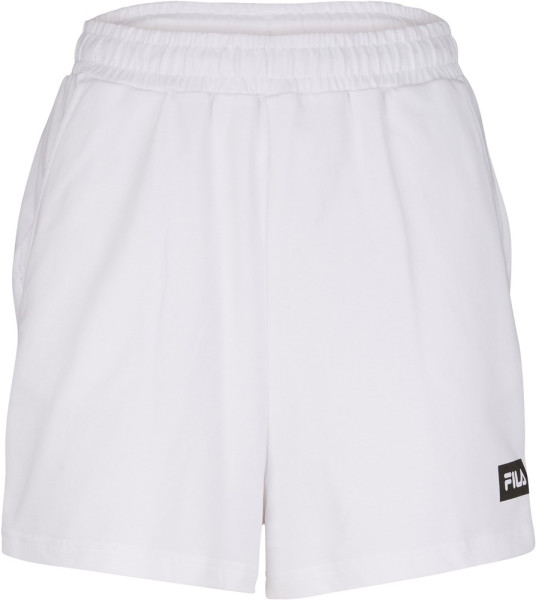 Fila Damen Shorts Banaz High Waist Shorts Bright White