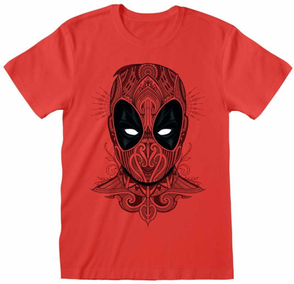 Marvel Comics Deadpool - Tattoo Style T-Shirt