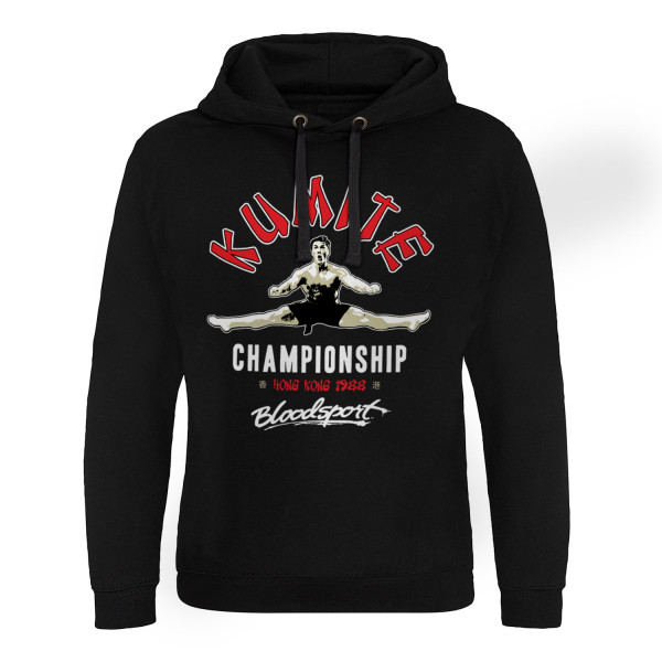Bloodsport Kumite Championship Epic Hoodie Black