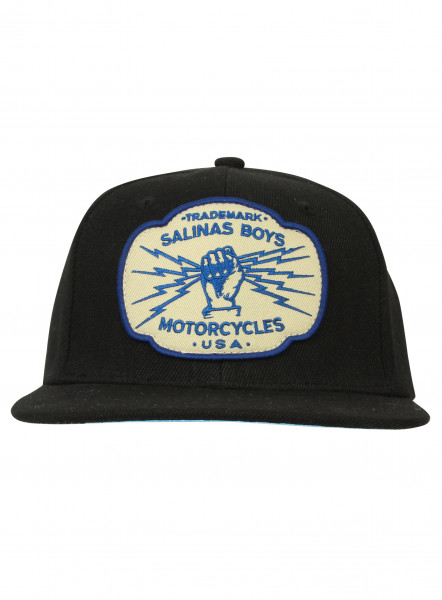 Salinas Boys Cap Trademark Logo Black