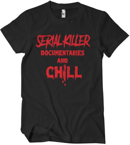 Hybris Serial Killer And Chill T-Shirt Black