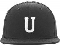 Preview: MSTRDS Cap U Letter Snapback Black Preview: MSTRDS Cap U Letter Snapback Black
