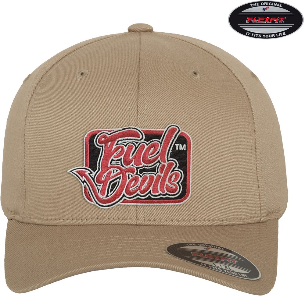 Fuel Devils Flexfit Cap Khaki - Herren / Unisex