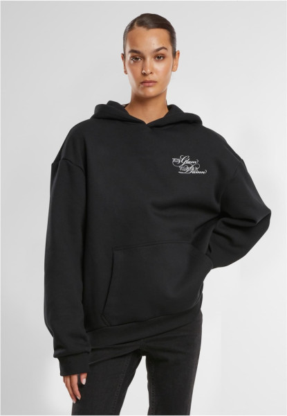 Miss Tee Damen Give A Damn Ladies Fluffy Hoody MST209