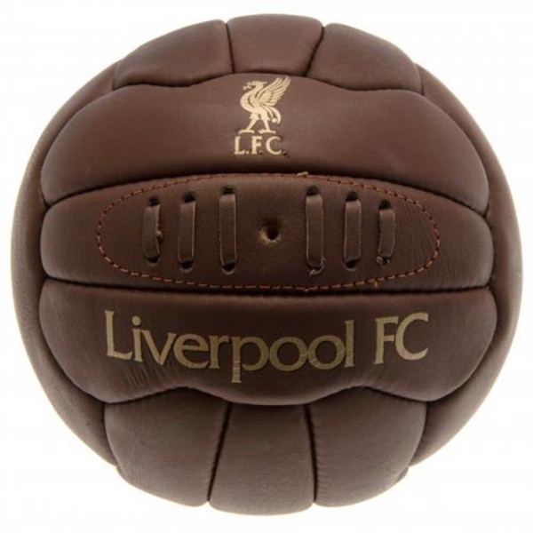 Liverpool FC LFC Ball Retro Gr.5 Fussball Premier League Brown