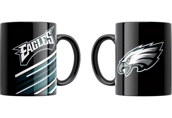 Philadelphia Eagles Tasse „Stripes“ 330ml American Football NFL Grün