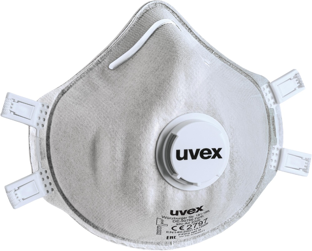 Uvex Formmaske Silv-Air C 2320 FFP3 8742320 3 Stück - Herren / Unisex