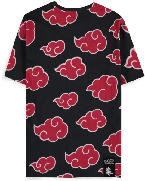 Naruto Shippuden - Itachi Clouds - Digital Printed Loose Fit Men's T-shirt Multicolor