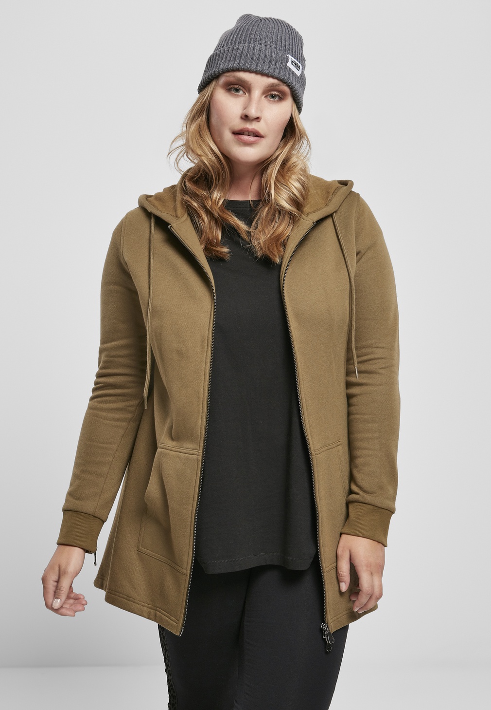 Urban Classics Sweatshirt Damen Oliv Urban Classics Zalando