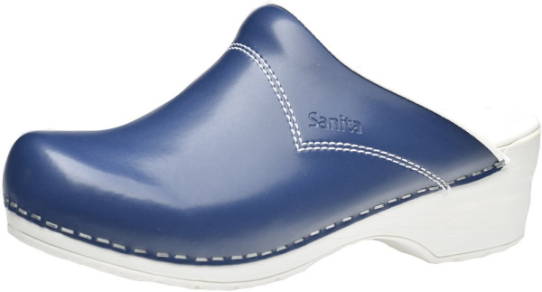 Sanita Clogs Herren Sandalen Pastel Royal Navy