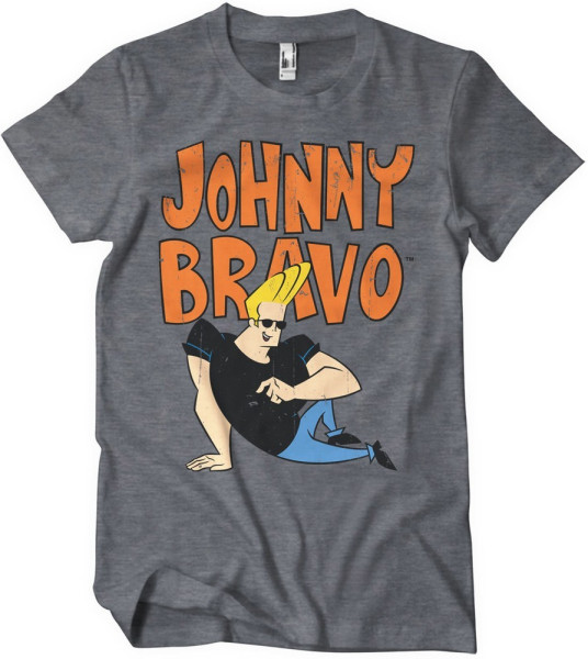 Johnny Bravo T-Shirt Dark/Heather