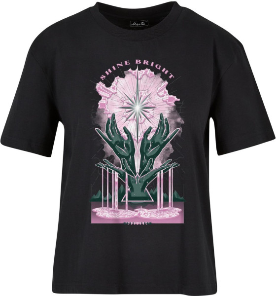Miss Tee Damen T-Shirt Shine Bright Tee