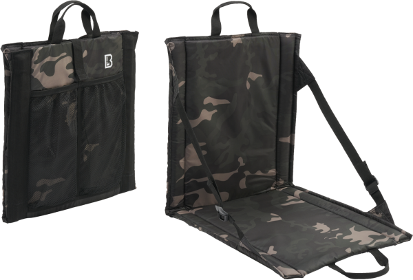 Brandit Accessoire Foldable Seat in Darkcamo