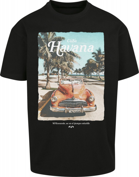 Mister Tee T-Shirt Havana Vibe Oversize Tee Black