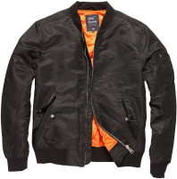 Vintage Industries Bomberjacke Blouson Welder Jacket Black